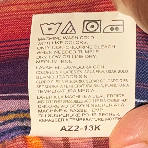 Wrangler 20X Mens Longsleeve Shirt XXL Western Cowboy Rodeo Plaid Flip Cuff Snap - Picture 11 of 15